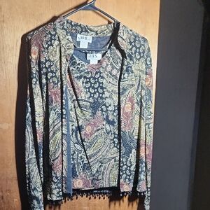 JBS Paisley Cardigan